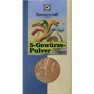 Sonnentor 5 Gewürze Pulver Gewürzmischung chinesische Art bio 55 g Tüte