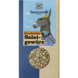 Sonnentor Griechisches Salatgewürz Gewürzmischung bio 35 g Tüte