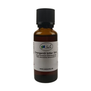 Sala Orangenöl Bitter Aroma ätherisches Öl kaltgepresst naturrein 30 ml