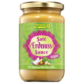 Rapunzel Sate Erdnuss Sauce vegan bio 330 ml