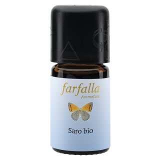 Farfalla Saro essential oil 100% pure organic 5 ml