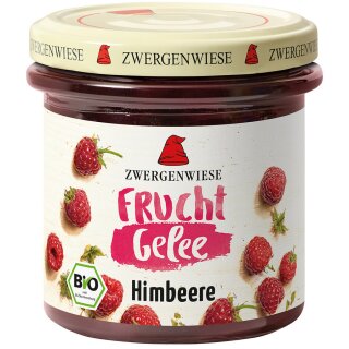 Zwergenwiese Fruit Jelly Raspberry organic 160 g