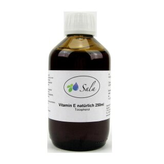 Sala Vitamin E naturally Tocopherol 1 L 1000 ml glass bottle