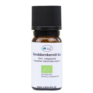 Sala Sea Buckthorn Kernel Oil cold pressed organic 10 ml