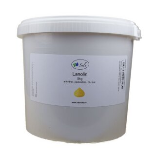 Sala Lanolin anhydrat pestizidfrei Ph. Eur. 5 kg 5000 g Eimer