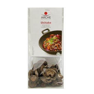 Arche Shiitake mushrooms dried vegan organic 40 g