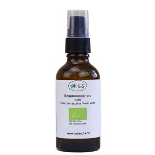 Sala Rose Hydrolate organic 50 ml pump sprayer