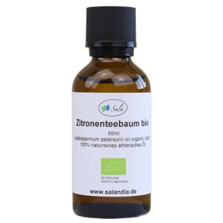 Sala Lemon Tea tree Aroma essential oil 100% pure organic 100 ml glass bottle