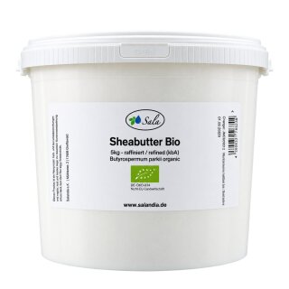 Sala Shea Butter refined organic 5 kg 5000 g bucket