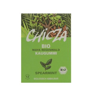Chicza Kaugummi Spearmint bio 30 g