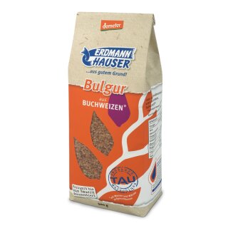 ErdmannHAUSER Bulgur from Buckwheat vegan demeter organic 500 g