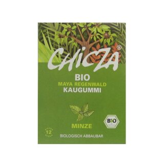 Chicza Kaugummi Minze bio 30 g