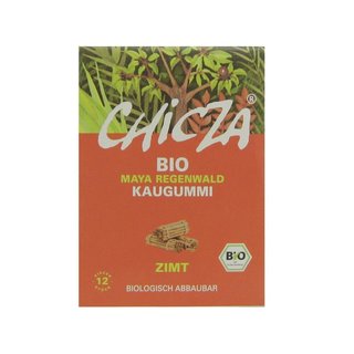 Chicza Chewing Gum Cinnamon organic 30 g