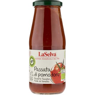 LaSelva Passata di Pomodoro sieved tomatos organic 425 g