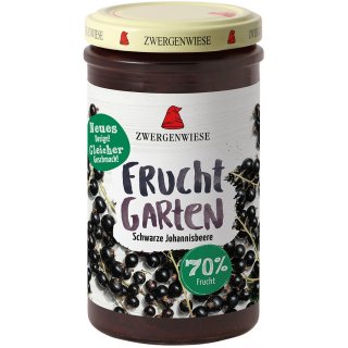 Zwergenwiese Fruit Garden 70% Black Currant vegan organic 225 g