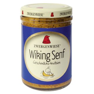 Zwergenwiese Wiking Mustard vegan organic 160 ml