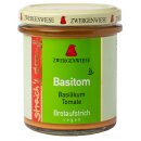 Zwergenwiese Swpie on it Basitom with Basil and Tomato...