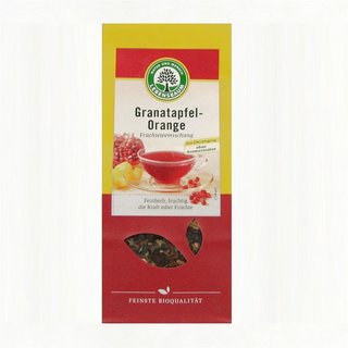 Lebensbaum Pomegranate Orange Tea loose organic 75 g bag