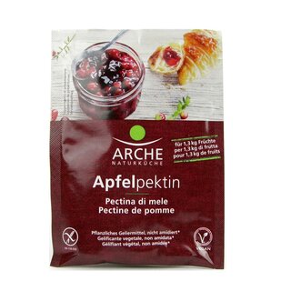 Arche Apple Pectin for 1,3 kg Fruits gluten free vegan conv. 20 g