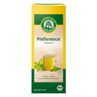 Lebensbaum Peppermint Tea vegan organic 20 x 1,5 g