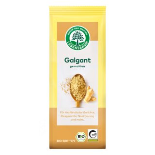 Lebensbaum Galangal ground vegan organic 40 g bag