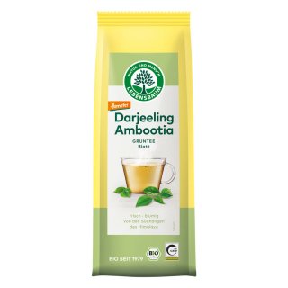 Lebensbaum Darjeeling Ambootia Green Tea Leave loose demeter organic 50 g bag