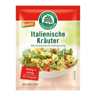 Lebensbaum Salatdressing Italienische Kräuter vegan demeter bio 3 x 5 g Tüte