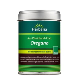 Herbaria Oregano rubbed organic 20 g can