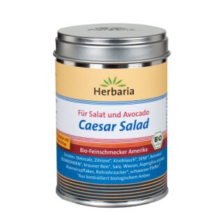 Herbaria Caesar Salad Salatgewürz bio 120 g Dose