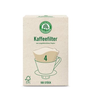 Lebensbaum Kaffeefilter Gr. 4 100 Stk.