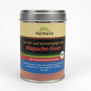 Herbaria Mapuche Fire vegan organic 95 g can