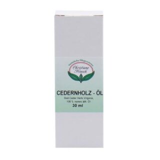 Christiane Hinsch Cedar Oil with sprayer 30 ml