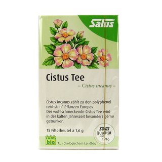Salus Cistus Herbal Tea organic 15 x 1,6 g teabags