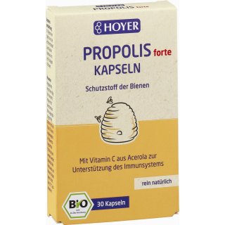 Hoyer Propolis organic Encapsulate 30 pcs. 11,3 g