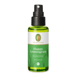 Primavera Happy Lemongrass Raumspray erfrischend bio 50 ml