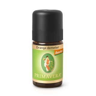 Primavera Orange ätherisches Öl naturrein demeter bio 5 ml