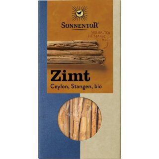 Sonnentor Zimtstangen Zimt Ceylon bio 6 Stangen 18 g Tüte