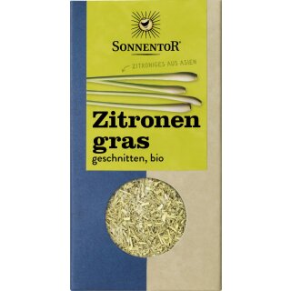 Sonnentor Lemongrass sliced organic 25 g bag