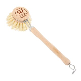 Redecker Dishwashing Brush 4 cm with replaceable head fibre hard