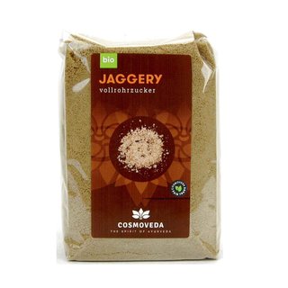Cosmoveda Jaggery Indian Whole Cane Sugar organic 400 g