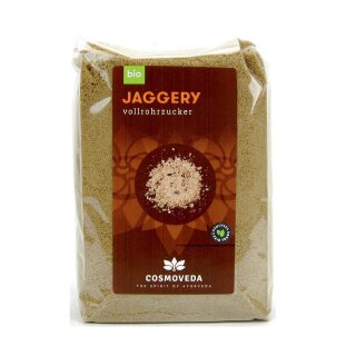 Cosmoveda Jaggery indischer Vollrohrzucker bio 400 g