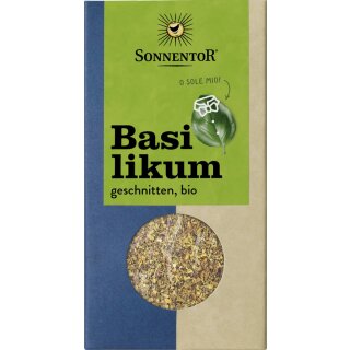 Sonnentor Basilikum geschnitten bio 15 g Tüte