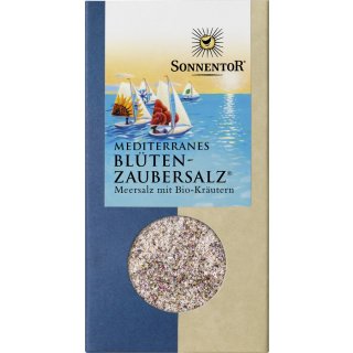 Sonnentor Mediterranean Miracle Blossoms Salt vegan organic 120 g bag