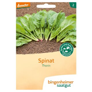 Bingenheimer Seeds Spinach Thorin demeter organic for 10-12 m²