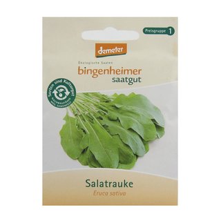 Bingenheimer Seeds Salad arugula Eruca sativa demeter organic for 10-15 m²