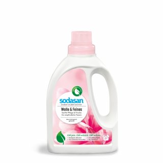 Sodasan Wool & Sensitive Laundry Detergent liquid vegan 750 ml