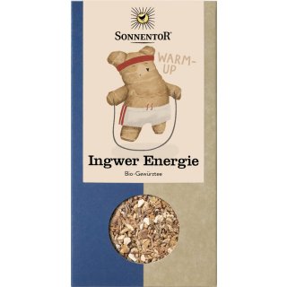 Sonnentor Ginger Energy Spice Tea Mix loose organic 100 g bag