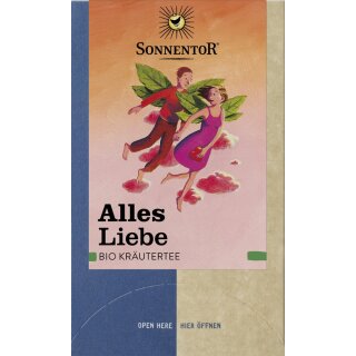 Sonnentor Alles Liebe Kräutertee bio 18 x 1,5 g Aufgussbeutel 27 g