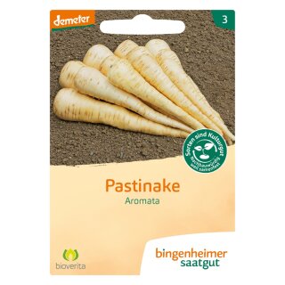 Bingenheimer Seeds Parsnip Aromata demeter organic for 7-10 m²