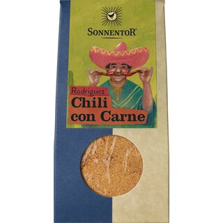 Sonnentor Rodriguez Chili con Carne Spice Mix organic 40 g bag